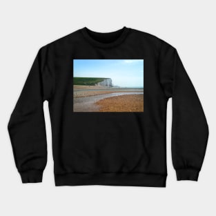 Seven Sisters Beach, East Sussex Crewneck Sweatshirt